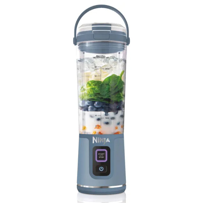 Ninja Blast Cordless Portable Blender Denim Blue BC151UKNV DWYERS