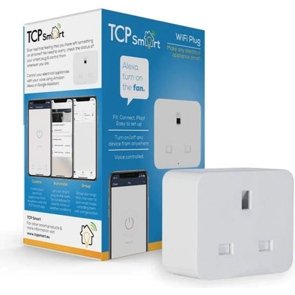 Smart Plug Wifi Plug UK Type TCP - White | TCPSCKNEW