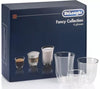 DELONGHI Fancy Collection DLKC302 Double Wall Coffee Glasses - Set of 6  Borosilicate glass