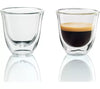 DELONGHI Fancy Collection DLKC302 Double Wall Coffee Glasses - Set of 6  Borosilicate glass
