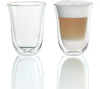 DELONGHI Fancy Collection DLKC302 Double Wall Coffee Glasses - Set of 6  Borosilicate glass