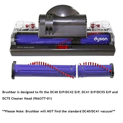Dyson Brushroll for Dyson DC40 ERP DC41 ERP DC55 ERP DC75 Vacuum Cleaner Brushbar Roller Brush