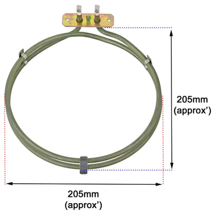 Beko Fan Oven / Cooker 2100W Heater Element