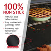 Universal Heavy-Duty Oven Liner Base and BBQ Liner Teflon