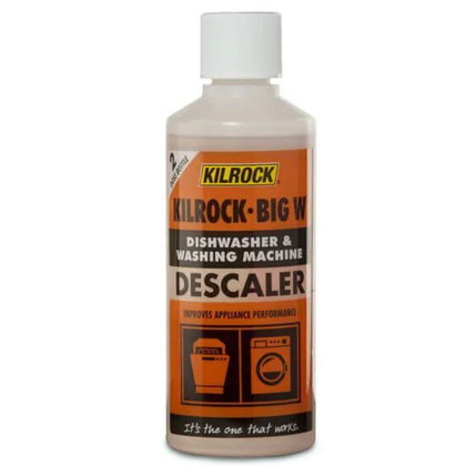 Kilrock - Big W Descaler 400 millilitres - Dishwasher and Washing Machine Cleaner for Limescale & Odours