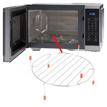 Microwave Grill Shelf Turntable Stand Oven Wire Rack 225mm Universal