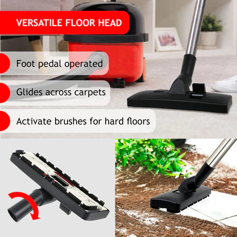 thumbnail image 2 of Universal Floor Tool Brush Head For Henry / Hetty Numatic Vacuum Cleaners – 32mm, Black (Replaces MCT9, CTB/0002) 2 of 3