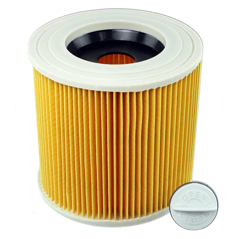 Karcher WD2 Filter Kit |WD3 Filter| MV2 Filter |MV3 Filter |Wet & Dry Vacuum Cleaner Filter Cartridges | Pack of 2