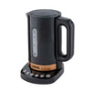 Zanussi ZEK-1290D-BK 3000W 1.7L Digital Cordless Kettle - Black and Gold