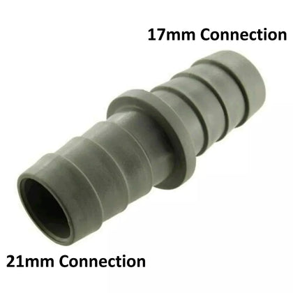 Hose Connector Adaptor For Washing Machines Dishwashers 17mm x 21mm Universal
