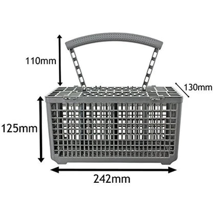 Zanussi Dishwasher Cutlery Basket Cage Lid & Removable Handle (235 x 242 x 130)