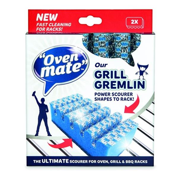 Grill Gremlin Kitchen Oven Scourers 2 Pack | Rm10109