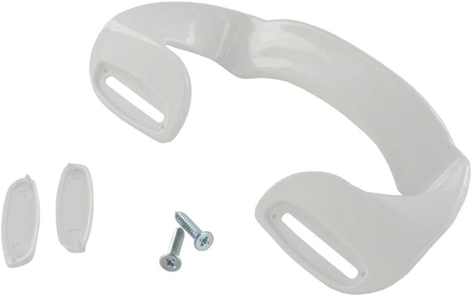 Universal White Plastic Fridge Freezer Grab Handle (70mm – 150mm)