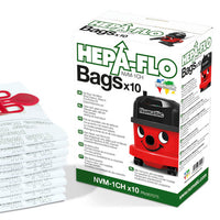 Numatic HEPA-Flo Henry vacuum cleaner bags 10 pack | NVM-1CH x 10