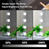 Hollywood Landscape Pivot Lighted Vanity | Makeup Mirror | 14 LED Bulbs