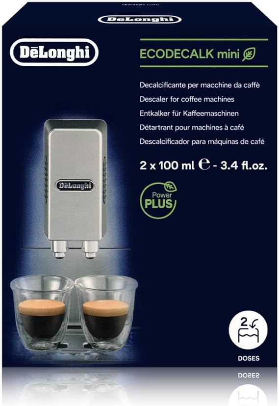 DeLonghi Coffee Machine Descaler (2 x 100 ml) 