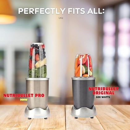 NutriBullet Replacement Small 18 oz / 500 ml Cup for Nutribullet 600W 900W Blender