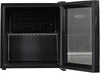 Iceking 49L Tabletop Mini Drinks Fridge | Beer Wine & Drinks Fridge with Glass Door | Eco Friendly Black | DF49K