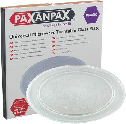 Microwave Plate 245mm Turntable Glass Plate Dish Plate with Flat Profile  Microwave Oven