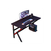 Gaming Desk Eksa LXW61BK140, 140cm | Black Gaming Table