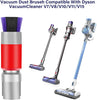 Dyson Scratch-Free Dusting Brush Attachment | Self Cleaning Soft Dusting Brush Vacuum Attachment Compatible with Dyson V7 V8 V10 V11 V15 Vacuums.