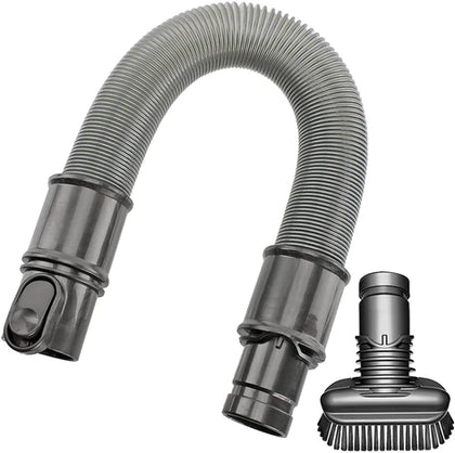 Dyson Compact Extension Hose for Dyson DC16 DC24 DC30 DC31 DC34 DC35DC43H, DC44, DC47, DC50, DC56, DC58, DC59, DC61, V6  Vacuum Cleaner + Stubborn Dirt Brush