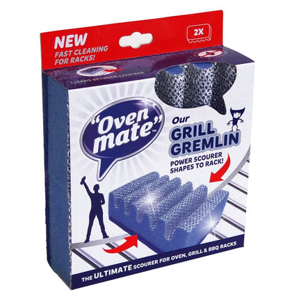 Oven Grill Cleaning Wipes Gremlin Kitchen Oven Scourers 2 Pack | Rm10109