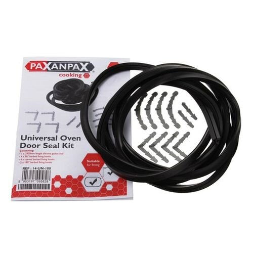 Oven Door Seal Silicone Gasket Fits All Makes Of Cooker With 3 OR 4 Sided Seal Cut Custom Size Hooks Oven Door Seal Silicone Gasket Fits All Makes Of Cooker With 3 OR 4 Sided Seal Cut Custom Size Hooks