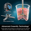 Ninja Creami Deluze NC501UK, 10-in-1 Ice Cream & Frozen Dessert Maker, Black & Silver