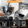 Air Fryer Rack and Accessory Pack 12 PCS | Silicone Air Fryer Liner Kit | 12 PCS Air Fryer Accessories Kit for Ninja Dual AF400UK & AF300UK & Tower T17088 | Reusable Air Fryer Liners & Air Fryer Rack Accessory