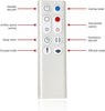 Dyson AM09 Hot | Cool Fan Heater Remote Control White 966538-01 Compatible