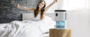 Dehumidifier 2300ml for Bedroom | Auto Defrost and Auto Shut Off | 3 Modes Humidity Control White