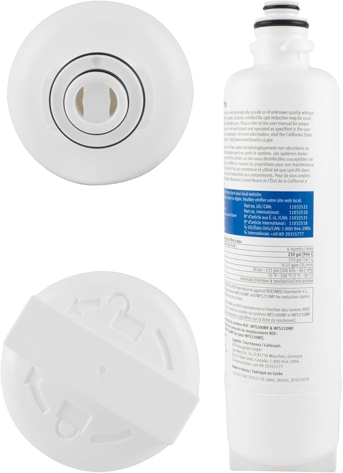 Bosch Ultra Clarity Pro Water Filter Cartridge 11032518 • KSZ50UCP