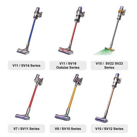 Soft Brush Head  with Laser for Dyson V7 V8 V10 V11 V15 SV11 SV10 SV12 SV14 SV16 SV22 SV23 Vacuum Cleaner Floor Tool Soft Roller Laser
