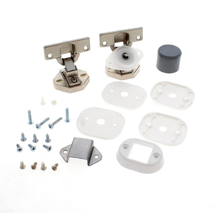 Indesit | Hotpoint | Whirlpool Washing Machine Hinges Installation Hinge Kit Built in hinges | C00666271
