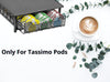 Coffee Capsule Storage Drawer and Coffee Machine Stand for Tassimo Pods | EXTS120-60 | Black
