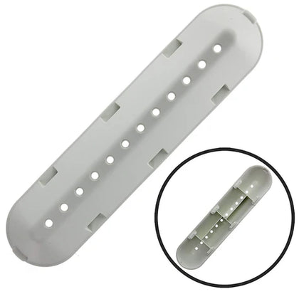 Indesit 12 Hole Drum Paddle Lifter (3 Pack) for HOTPOINT | Indesit | Whirlpool Washing Machine | 12 Hole Plastic Barrel Blade (227 x 53 x 38mm, Pack of 3)