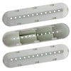 Indesit 12 Hole Drum Paddle Lifter (3 Pack) for HOTPOINT | Indesit | Whirlpool Washing Machine | 12 Hole Plastic Barrel Blade (227 x 53 x 38mm, Pack of 3)
