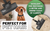 Numatic Henry Easy Ride Airo Brush Floor Turbo Head Black | Hard Floors & Carpet attachment 907424 909553|  Henry Airo Turbo HeadV