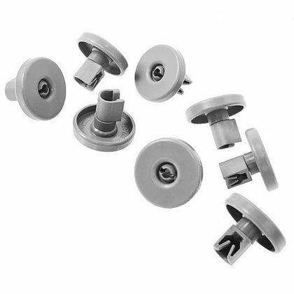 Zanussi | Electrolux | AEG Lower Basket Dishwasher Wheels | Pack Of 8 | Compatible