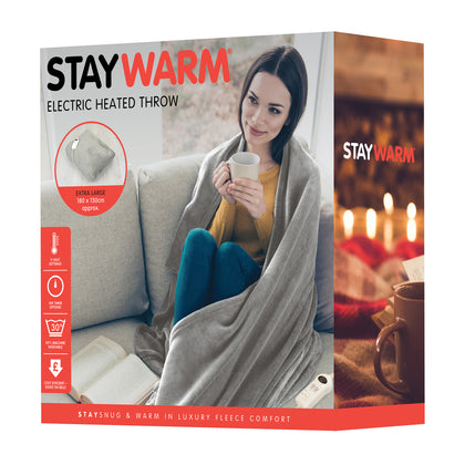 StayWarm Electric Heated Throw Large | F2851GR