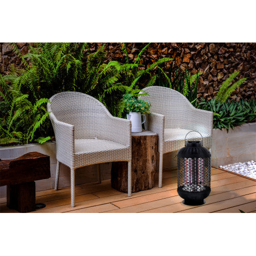 Haloo Outdoor Heater Lantern and Garden Patio Portable Electric