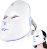 Led Face Masque Care | 7 Color LED Light Care Masque | LED Beauty Mask for Light Facial Skin Care Rechargeable