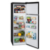 MONTPELLIER Retro MAB346K 80/20 Fridge Freezer - Black | Collection Only