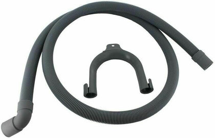 Miele Dishwasher Outlet Drain Hose 90° Bent End 22mm with Hook Compatible | PLD1199
