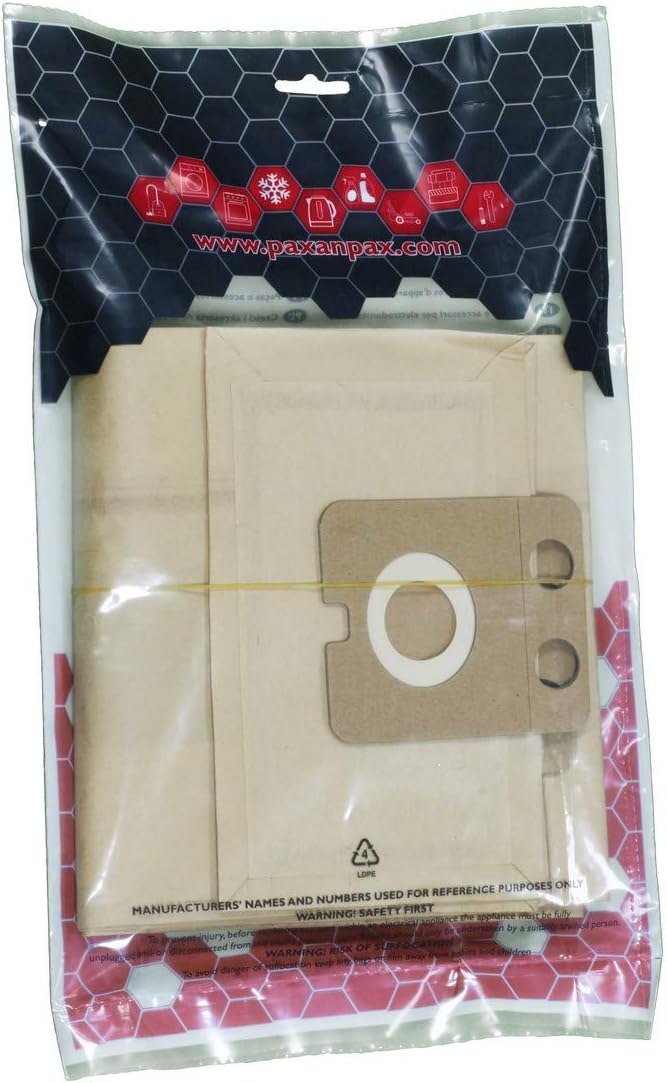 Vhbw 10x Sacchetti Compatibile Con Nilfisk/Alto GD 1000, 1000 Series, 1005, 1010, 111, 2000, 710, 910, 911 Aspirapolvere - In Carta, Marrone - Foto 12