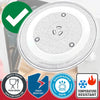 Microwave Turntable Glass Plate with 6 Fixers 318mm | PSA004
