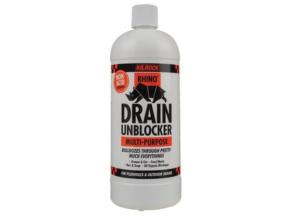 KilrockPRO Rhino Kitchen Drain Unblocker 1Litre KILROCK