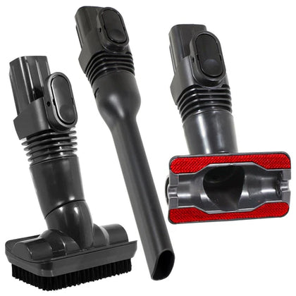 Shark IZ400 IZ500 IZ400UKT IZ500UKT 3 Piece Kit Dusting Brush | Upholstery Crevice Tool Accessory Kit Fits IZ400 Series - IZ400UK, IZ400UKT IZ500 Series - IZ500UK, IZ500UKT