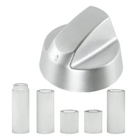 Air Fryer Knob Silver Switch Universal Dial Button Multi Cooker Mini Oven Slow cooker